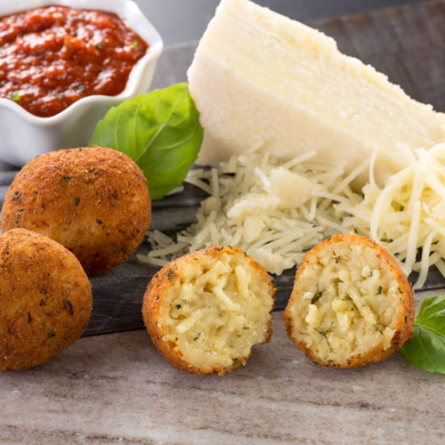 Italian Mac & Cheese w/ Bechamel Sauce Spaghetti Bites
