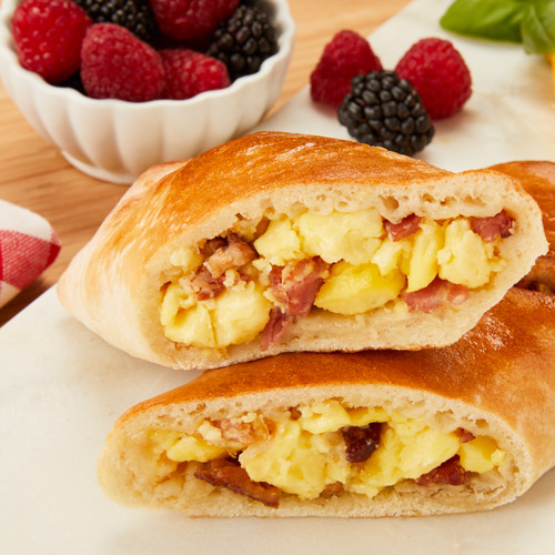 Bacon, Egg & Cheese Stromboli